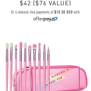 New Morphe Jeffree star eye brush collection